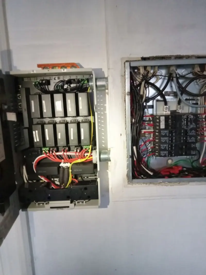 Electrical panel upgrade completed for Carbon Monoxide Detector Installation in Kenilworth